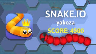 snakesio Al 45000 score epic snackio gameplay walkthrough   iOS  Android play  day 1 [upl. by Enaasiali]