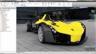 Autodesk Inventor visualization and rendering [upl. by Wayland]