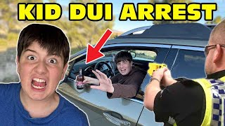 Kid Temper Tantrum Gets Arrested For DUI  Police Foot Chase Original [upl. by Idac]