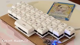 This keyboard Sounds SO GOOD asmr Credit flurples [upl. by Endor]