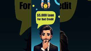 Get 5000 Instant Loan For Bad Credit  No Credit Check Loans badcreditloan instantloans loans [upl. by Gnouc529]