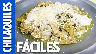 Chilaquiles verdes Fáciles 💜💜💜 Las Recetas de Rosy [upl. by Kloster841]