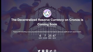 100x Pegasus Dao Upcoming Cronos Gem [upl. by Afas]