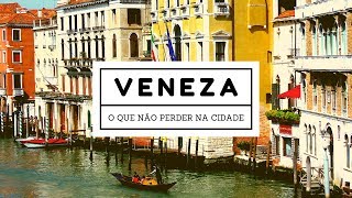 Veneza passeio de gôndola e principais atrações  Roteiro de viagem Itália [upl. by Bacchus]