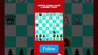 CHESS  LASKER TRAP chess [upl. by Arrio]