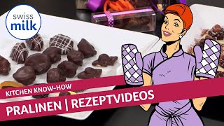 Metas Classics Wie kann man Pralinen selber machen  Rezeptvideo  Swissmilk 2015 [upl. by Shanan963]