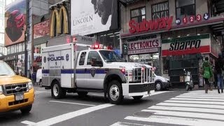 REP truck ESU4 MTA Police [upl. by Nnaeirelav]