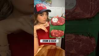 Steak amp Eggs 🥩 ribeyesteak chefcooking cookwithme easysteakrecipe cookwithme steakdinner [upl. by Gareth]