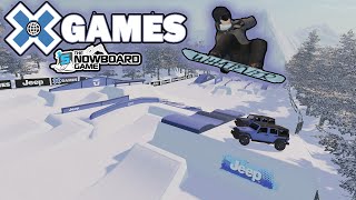 X Games Slopestyle In The Snowboard Game [upl. by Lyudmila]