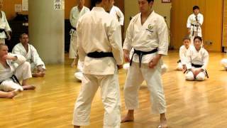 Kagawasensei explains about kihon ippon kumite [upl. by Rafaellle]