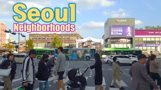 Seoul Korea  Walking Tour of Attraction  4K  Doksandong Mannaneun Street Geumcheongu3 736 [upl. by Erde172]