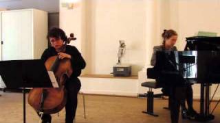 Sonata for Cello and Piano Op 21  III by Henrique Oswald [upl. by Arnulfo]