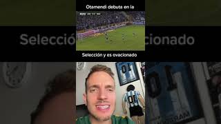 DEBUT OTAMENDI SELECCIÓN ARGENTINA [upl. by Eilzel]