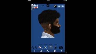 Learn to cut hair with quotBarber Chopquot gaming app BC Tutorial How to FadeCutDesigns Twist [upl. by Narmak919]