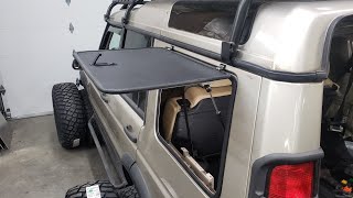 Easy DIY Gull Wing Windows Ultimate Land Rover Discovery Build Episode 6 [upl. by Gabrielson]