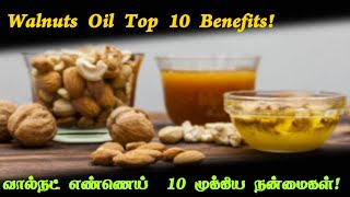 💥Walnuts oil  Top 10 benefits  benefits of walnuts oil  benefits  tamil [upl. by Brunell391]