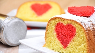 Plumcake con cuore a sorpresa  Ricetta di Fidelity Cucina [upl. by Maretz]