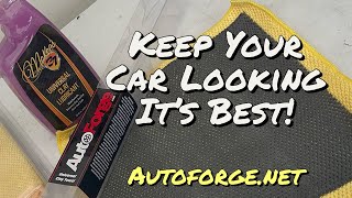 Make Claying Your Car Easier New Universal Clay Towel From Autoforgenet Auto Detailing [upl. by Pantheas]