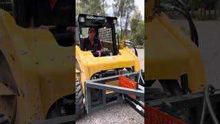 Power Hound skid steer log splitter [upl. by Faus]