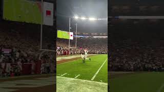 Alabama DB Zabien Brown’s gamewinning interception vs Georgia [upl. by Ahsirtap112]