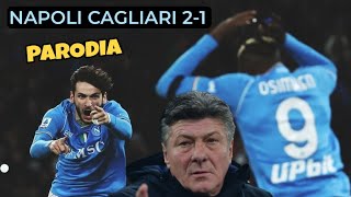 NAPOLI CAGLIARI 21  Parodia Mazzarri [upl. by Gal]