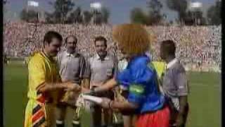 Hagi passes and actions vs Colombia WC 94 [upl. by Burnham]