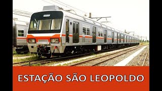 Trensurb 2017  Movimentação de trens na estação São Leopoldo [upl. by Nitsirk972]