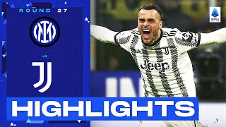 InterJuventus 01  Kostic strikes in the Derby d’Italia Goals amp Highlights  Serie A 202223 [upl. by Nilyam]