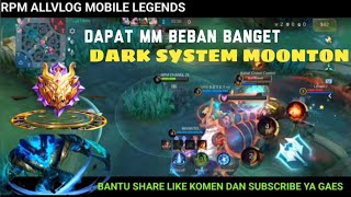 THAMUZ DAPAT TIM DARK SYSTEM  CONTOH PLAYER GAK GUNA DI MOBILE LEGEND BUILD THAMUZ PALING SAKIT [upl. by Ytsirhk43]