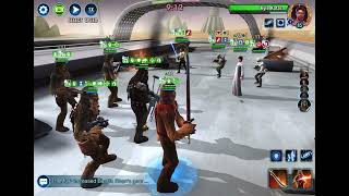 SWGOH Zaalbar deleting everyone with High Defense [upl. by Nitsoj211]