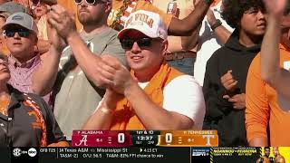 11 Tennessee vs 7 Alabama full game video  2024 Tennessee Vols Football [upl. by Ydaf]