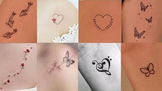 Trending Tiny tattoo designs for girls Small but meaningful tattoos [upl. by Letti]