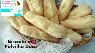 Receita de Como Fazer Biscoito de Polvilho Doce Frito [upl. by Jillayne]