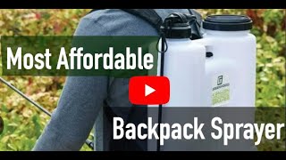 Harbor Freight Greenwood 4 Gallon Backpack Sprayer  Unboxing and Assembly [upl. by Ettenal938]