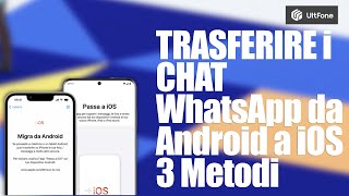 3 Metodi Trasferire Le Chat WhatsApp Da Android ad iPhone Senza Perdere I Datiä¸¨Guide 2023 [upl. by Sneed]