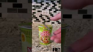 Chicken Cup Noodle Hong Kong Edition nissin ramen nissinramen cupnoodle instantnoodles [upl. by Fang]