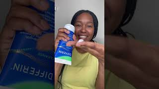 Differin Maximum Strength Acne Foaming Cleanser with 10 Benzoyl Peroxide productreview acne [upl. by Alemaj]