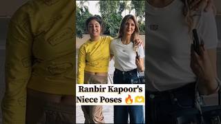 Ranbir Kapoors Niece Poses 🔥🤗trending shorts [upl. by Khai]