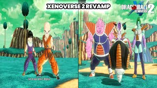 GUERREROS Z VS ZARBON Y DODORIA II DRAGON BALL XENOVERSE 2 REVAMP MOD [upl. by Berners783]