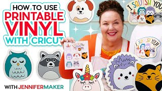 How To Use Printable Vinyl With A Cricut [upl. by Seroka]