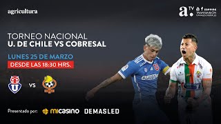 UNIVERSIDAD DE CHILE VS COBRESAL  FECHA 1 PENDIENTE  25 MARZO 2024 [upl. by Mel604]