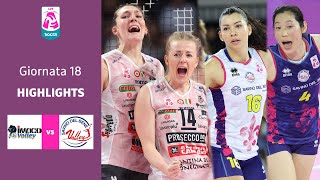 Conegliano  Scandicci  Highlights  18 Giornata Campionato 2324  Lega Volley Femminile [upl. by Toddy]