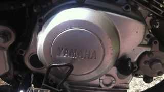 How to change oil YBR 125 includes cleaning oil cleaner [upl. by Cynara]