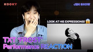 TXT Frost Performance Video  Korean Dancer J2N Reaction Show✨ [upl. by Evreh299]