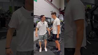 Vosotros estais en definicion o volumen gym volumen gymduo fitness entrenamiento tapado [upl. by Donela767]