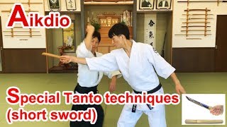 Aikido Special Knife defense techniques  Shirakawa Ryuji shihan [upl. by Schrader]