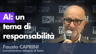 Fausto CAPRINI  AI Un tema di responsabilità [upl. by Siryt188]