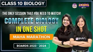 Complete Biology in One Shot  All Concepts and Questions  Class 10 Boards 2024 [upl. by Ostler]