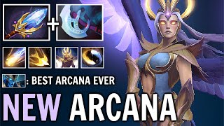 VENGEFUL SPIRIT NEW ARCANA IS HERE Most Beautiful Effect Scepter  Manta Build Hard Gameplay Dota 2 [upl. by Haden]