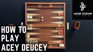 How To Play Acey Deucey [upl. by Ahsinuq]